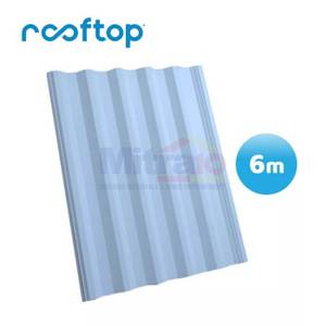 Rooftop Atap Gelombang 6 Meter Putih Doff (Set)
