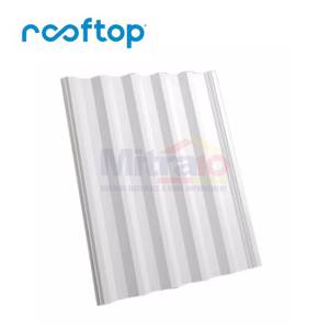 Rooftop Atap Gelombang 7 Meter Doff Putih (Set)