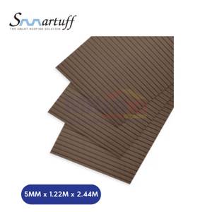 Smartuff Atap Polycarbonat 1.22x2.44 Meter Coklat