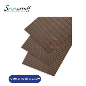 Smartuff Atap Polycarbonat 1.05x2.40 Meter Coklat