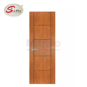 S-Plus Pintu Interior Pvc Deco Bukaan Kanan/Kiri Bridge 2 Uno W30 82x210 Cm Coklat
