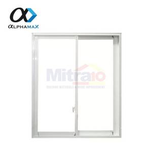 Alphamax Jendela Double Sliding ALP7-SL 120X140 Cm Putih
