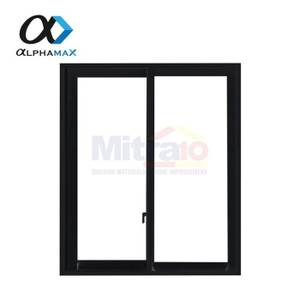 Alphamax Jendela Double Sliding ALP7-SL 120X140 Cm Hitam