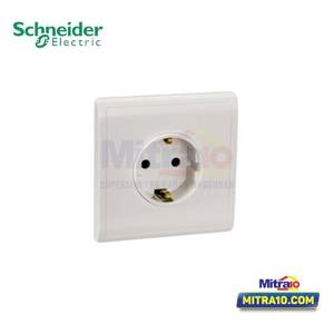 Schneider Pieno Schuko E82426_16S_WE_G3 Stop Kontak Putih