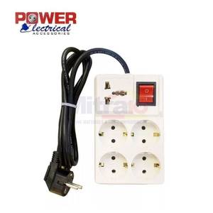 Power Stop Kontak + Kabel 137310-00 1.5 Meter Putih