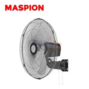 Maspion Kipas Angin Dinding PW 506W 20 Inch Hitam