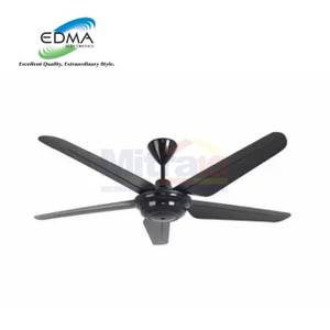 Edma Kipas Angin Gantung Dengan Remot Kontrol Best B5 Hitam 54 Inch
