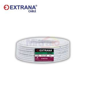 Extrana Kabel NYM 3x2.5 MM Putih (25 Meter/Roll)