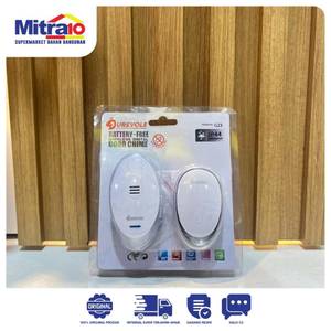 Durevole Bel Pintu Wireless Battery-free G23 Putih