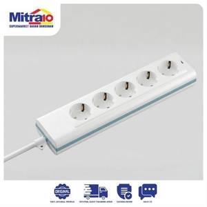 Kabel Ekstensi Durevole 2 Pin 5 Lubang 1.8 Meter DSR1006