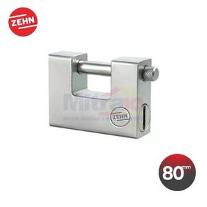 Zehn Gembok 301-80 80Mm Top Scr Hardened Steel Padlock