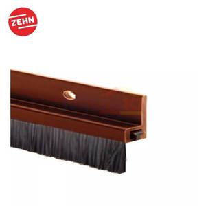 Zehn Penutup Celah Bawah Pintu Model Sikat RBALU-01DB Dbrown Alum