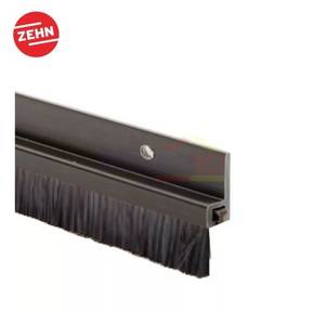 Zehn Rbalu-01Bl Black Alum Hair Brush Door Seal