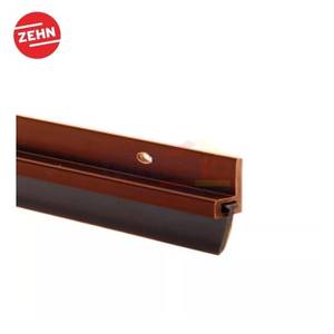 Zehn Rbalu-02Db Dbrown Alum Rubber Door Seal