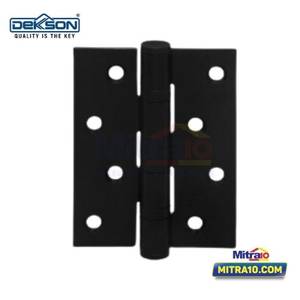 Dekkson Engsel pintu ESS DL 4X3X3MM 2BB MATT BLACK