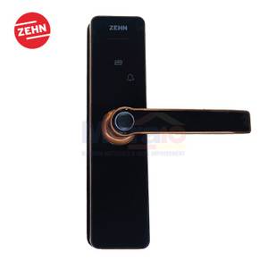 Zehn Handle Pintu Smart Digital Lock Broklyn F3 Coffe