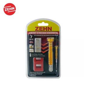 Zehn Satu Set Obeng Mini ZMT-10 Kuning (7 Pcs)
