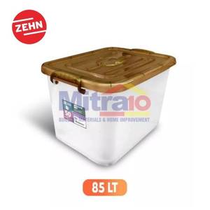 Zehn Box Kontainer Penyimpanan Barang MT-HC-85E 85 Liter Coklat