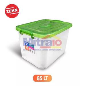 Zehn Box Kontainer Penyimpanan Barang MT-HC-85K 85 Liter Hijau