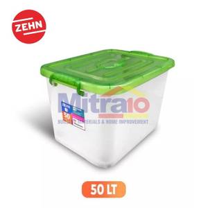 Zehn Box Kontainer Penyimpanan Barang MT-HC-50K 50 Liter Hijau