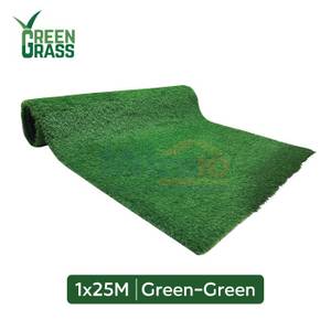Green Grass Rumput Sintetis 25MM 1x25 Meter Hijau 