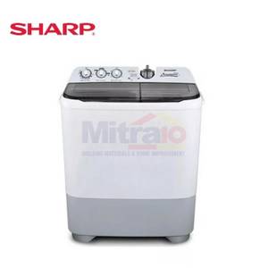 Sharp Mesin Cuci 2 Tabung ES-T86CL-HK 8 Kg Putih