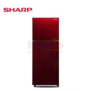 Sharp Kulkas 2 Pintu SJ-246XG-MR Merah
