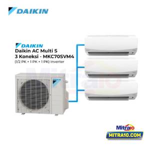 Daikin AC Multi S 3 Koneksi MKC70SVM4 (1/2 PK + 1 PK + 1 PK) Inverter