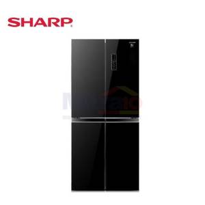 Sharp Kulkas 2 Pintu Side By Side SJ-IF51 PG-BK Hitam