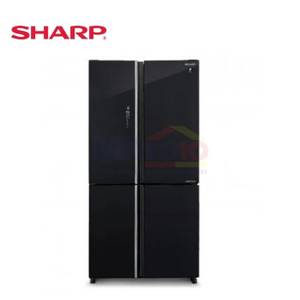 Sharp Kulkas 4 Pintu Side By Side SJ-IF91PG-GB Hitam