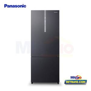 Panasonic Kulkas 2 Pintu Bottom Freezer NR-BX471CPKD 465 Liter Hitam