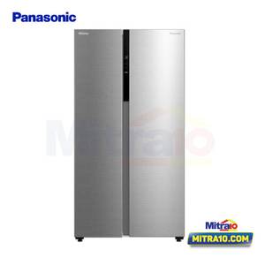 Panasonic Kulkas Side by Side Infinite Inverter NR-SC631BWSD Silver