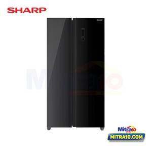 Sharp Kulkas Side by Side SJ-IS61GA-BK 563 Liter Hitam