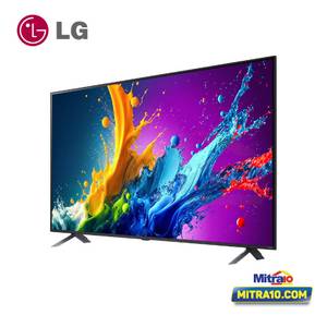 LG Smart TV 55 Inch 55QNED80TSA  – 4K QNED  Hitam