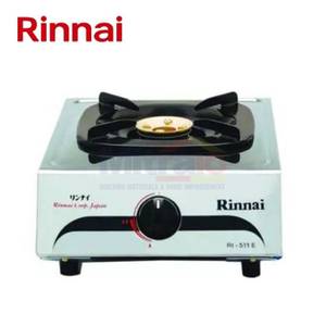 Rinnai Kompor Gas Portabel 1 Tungku RI-511E 1TK Putih