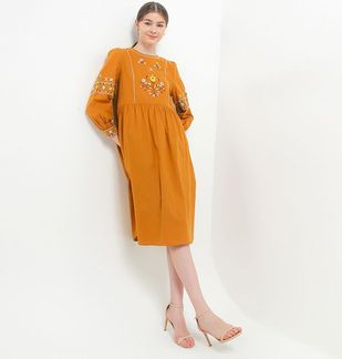 Hush Puppies Pakaian Wanita Dress Nc Ethia Ldr