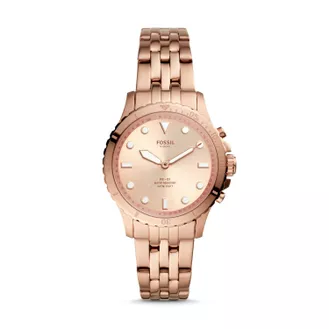 Smartwatch Fossil Ftw5070 Hybrid Smartwatch FB-01 Rose Gold-Tone