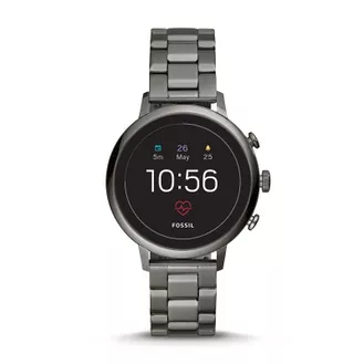 Stainless Steel Fossil Q Venture Hr Gen Reviews Gen Smartwatch