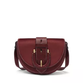 Harwell Small Flap Crossbody Red
