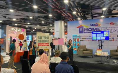 Serunya Painting Class bersama Avian Brands di Mitra10 Home Renovation Expo 2025