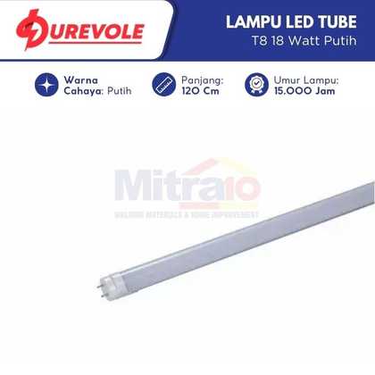Lampu t8 18 sale watt
