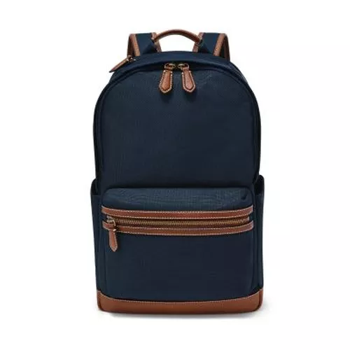 Fossil canvas backpack online