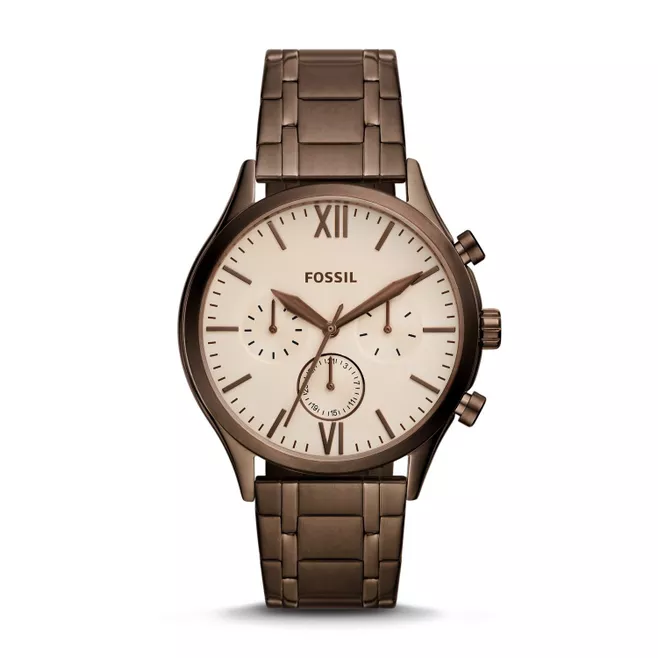 Fenmore Multifunction Brown Stainless Steel Watch