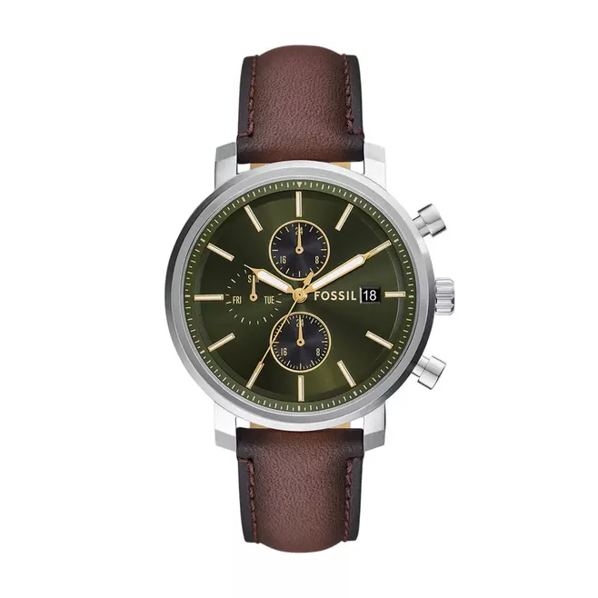 Rhett Brown Leather Watch 43mm BQ2932