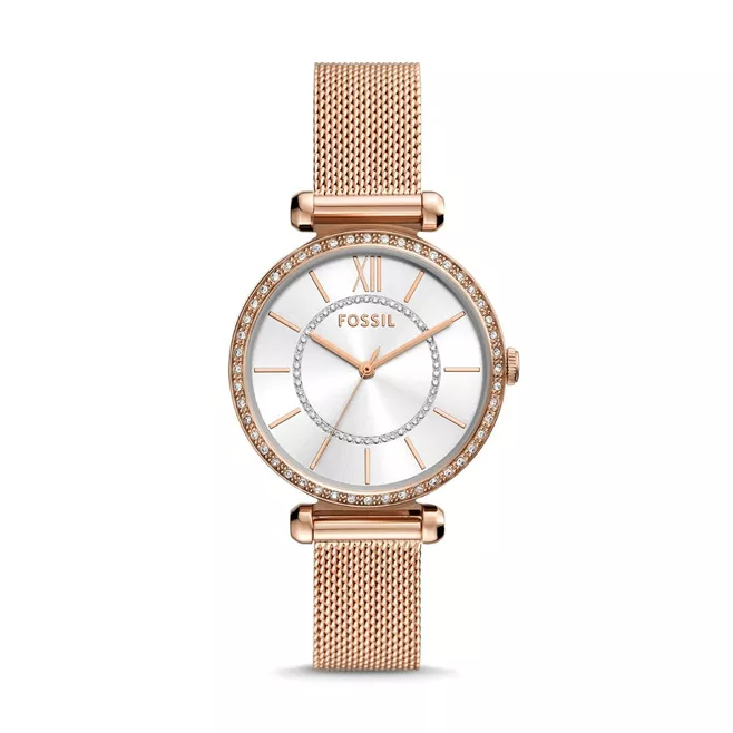 Tillie Three-Hand Rose Gold-Tone Stainless Steel Watch
