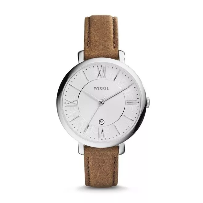 Jacqueline sand leather watch sales