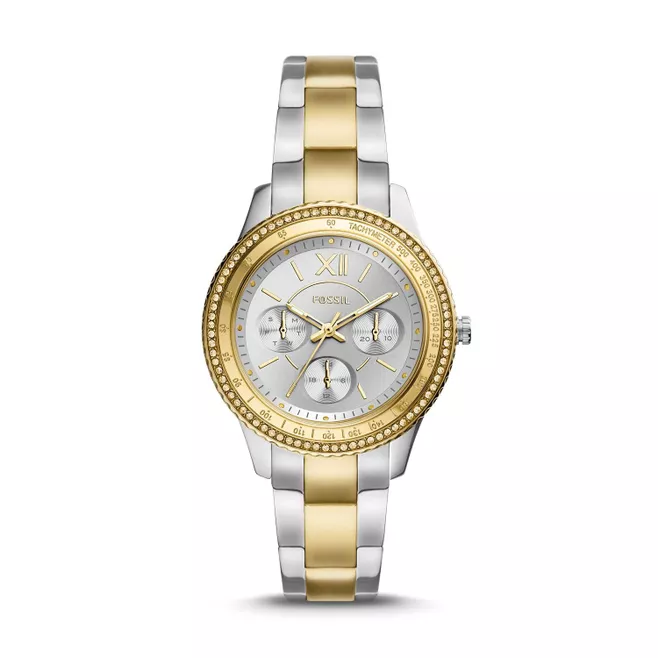 Stella Sport Multifunction Two-Tone Stainless Steel Watch