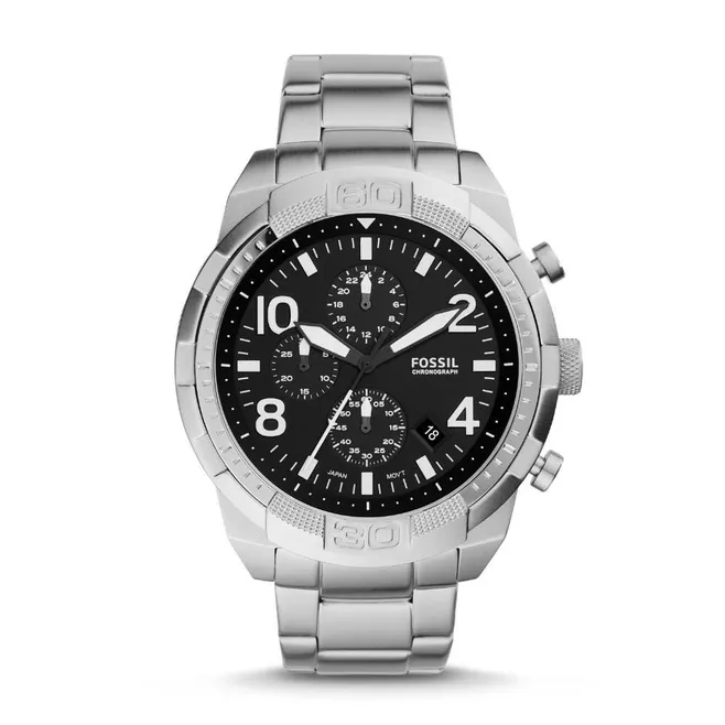 Bronson Chronograph Stainless Steel Watch