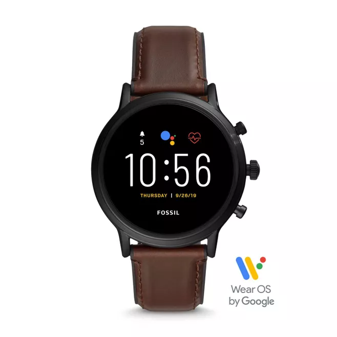 Gen Smartwatch The Carlyle HR Dark Brown Leather