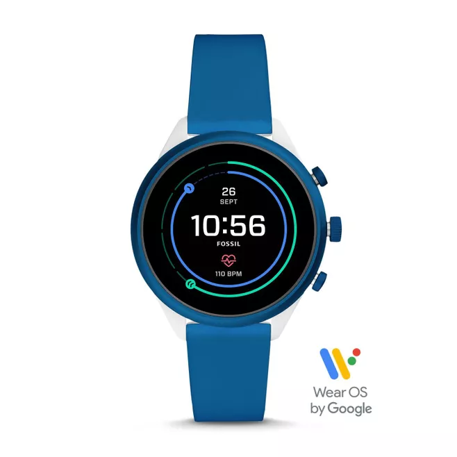 Fossil Sport Smartwatch 41mm Blue Silicone